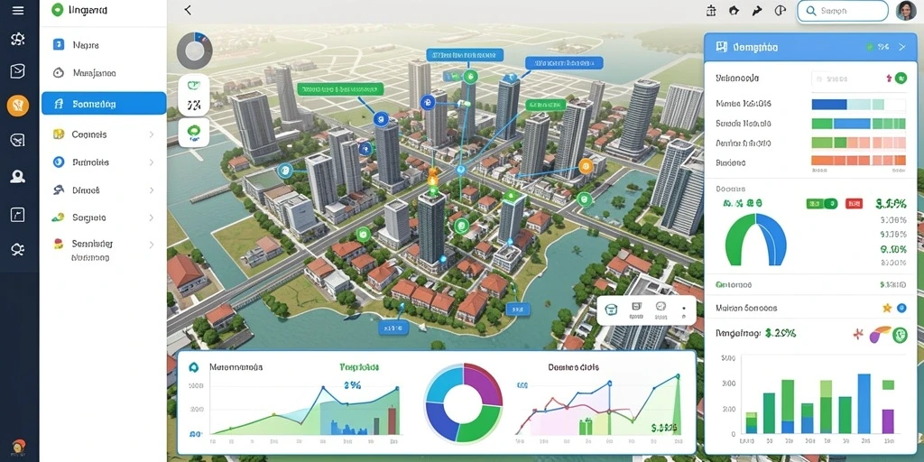 Tampilan dashboard yang intuitif dan mudah digunakan.