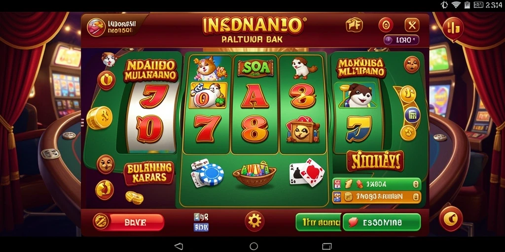 Tampilan awal aplikasi BINGO4D yang menarik.