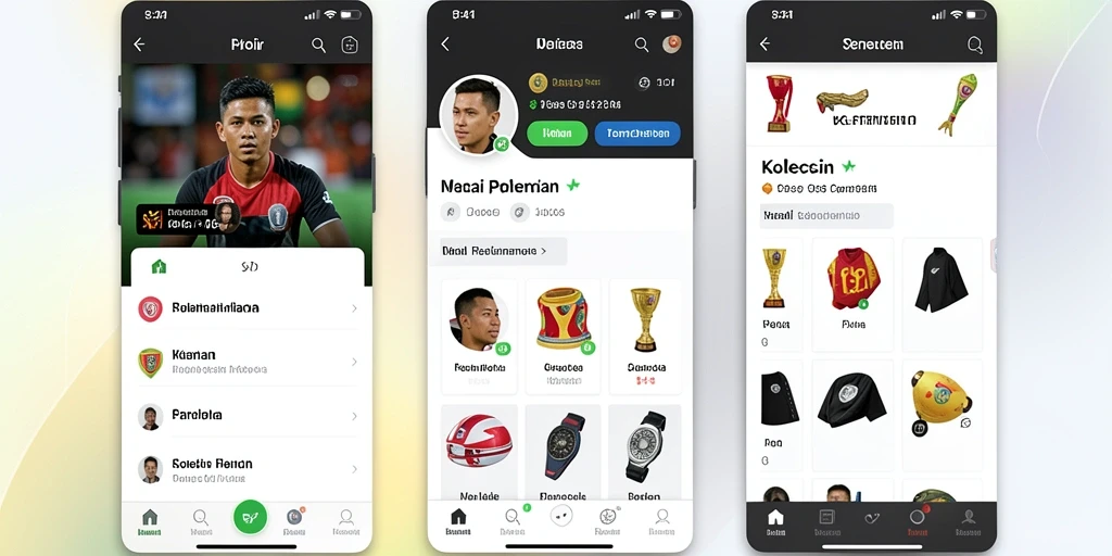 Tampilan antarmuka yang menarik dan user-friendly.