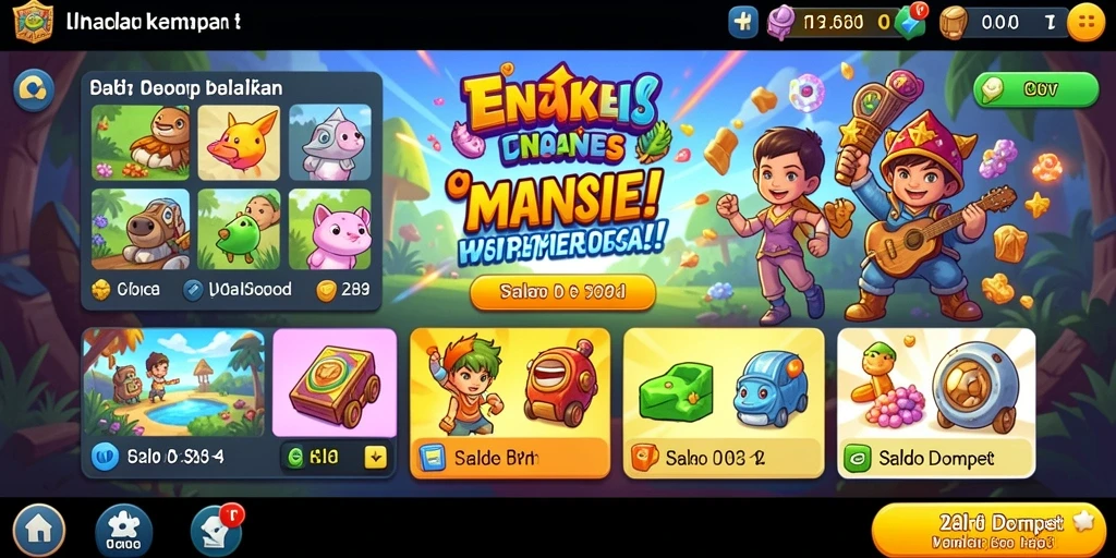 Tampilan antarmuka yang modern dan menarik.